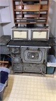 Cast iron stove home comforts A-1, bun warmer,