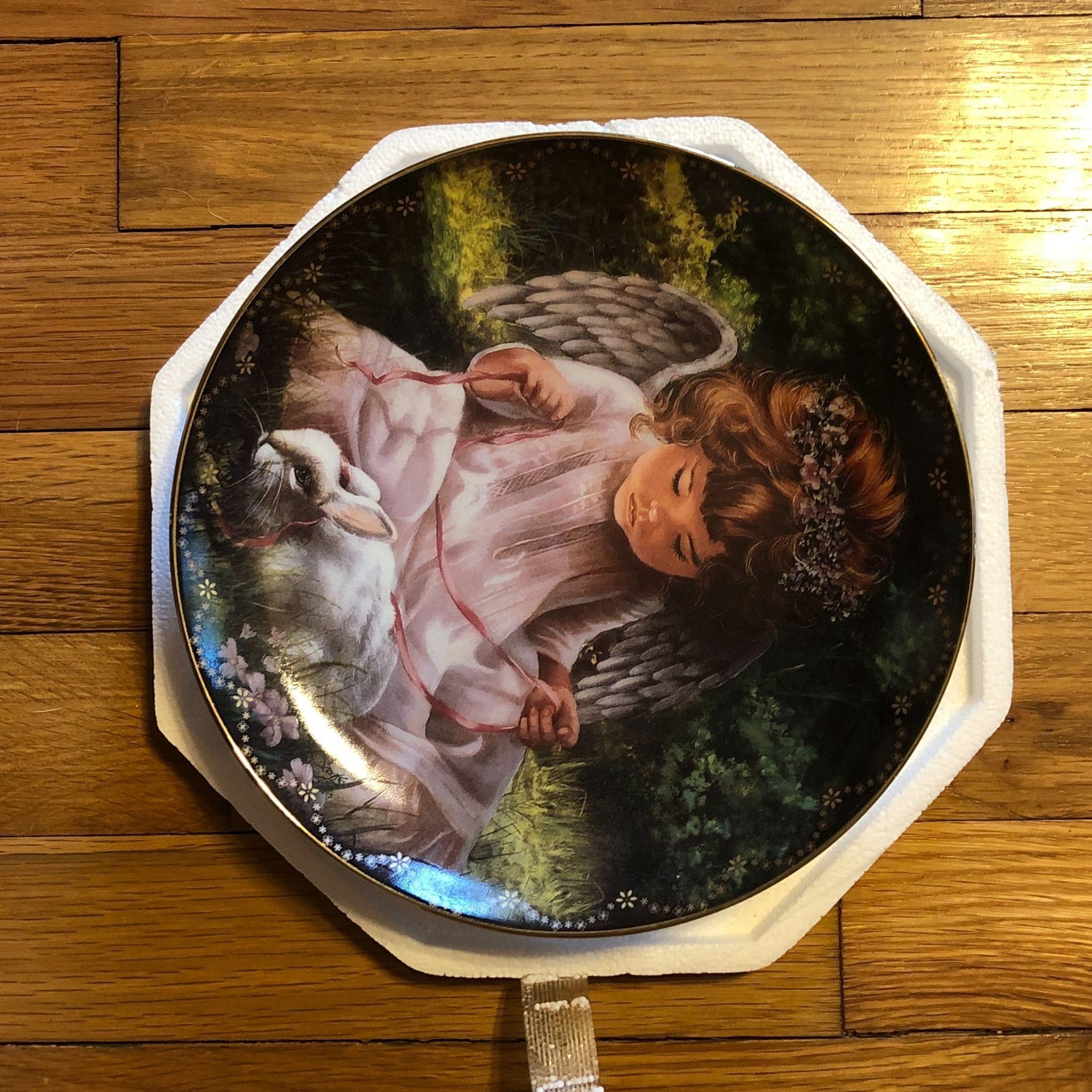 An Angels Kindness Donna Brooks Collector Plate