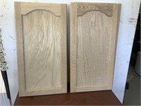 Oak Cupboard Doors - lot of 5