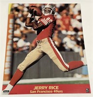 Vintage Jerry Rice Poster
Measures approximately
