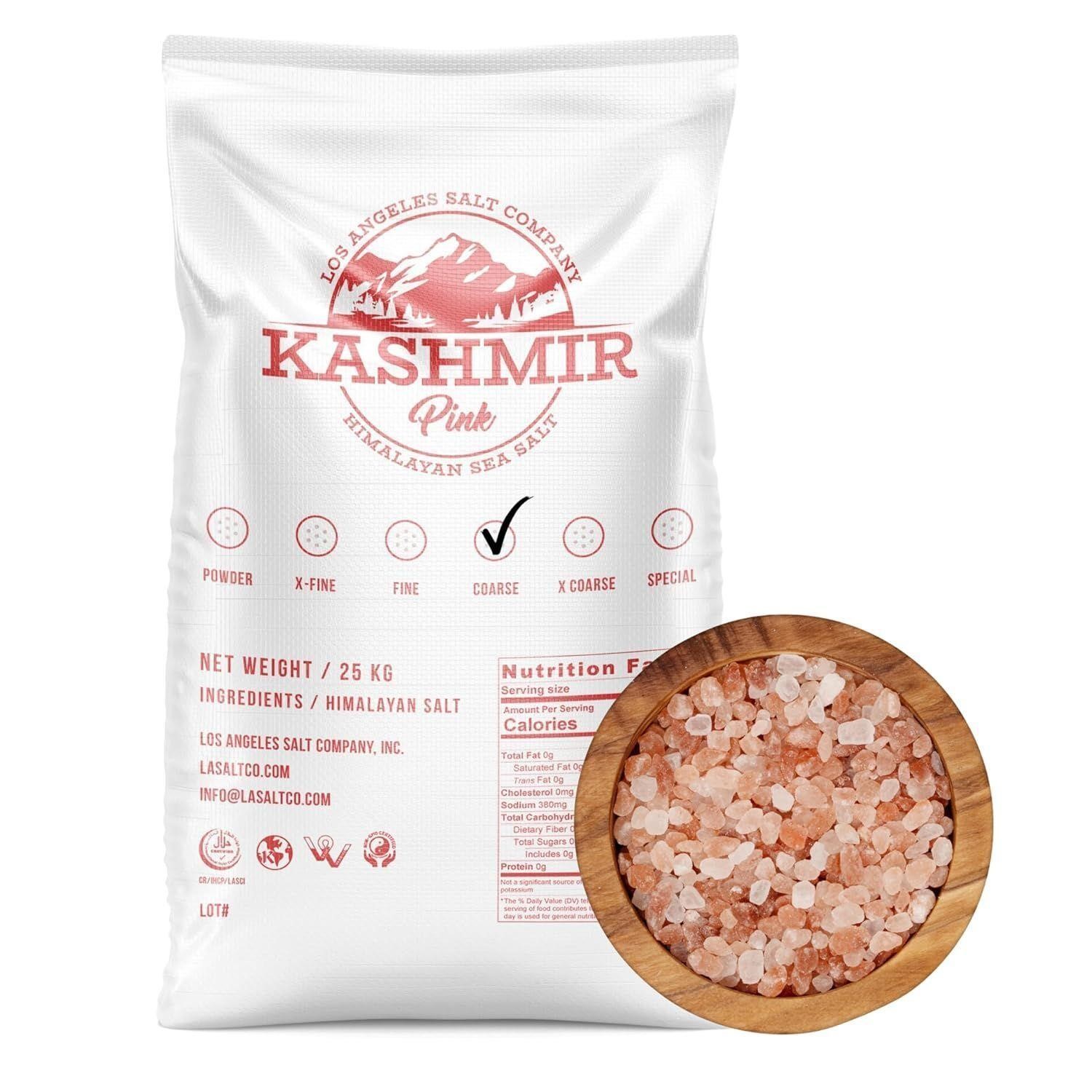 LA Salt's Kashmir Pink® Himalayan Salt.
