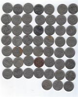 Set of 51 South Korea 100 Won Coins, 1980s N1C