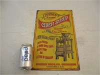Affiche de metal Cider Syrup