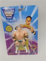 Rocky Maivia WWF Bend Ems Justoys 1997 Figure