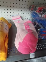 Cowboys Football Team  Pink Socks