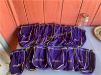 Crown Royal cloth sacks