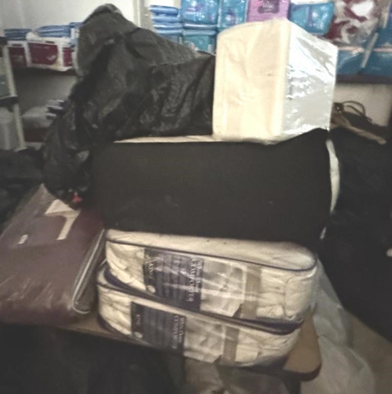 LOT OF COMFORTERS AND SHEETS