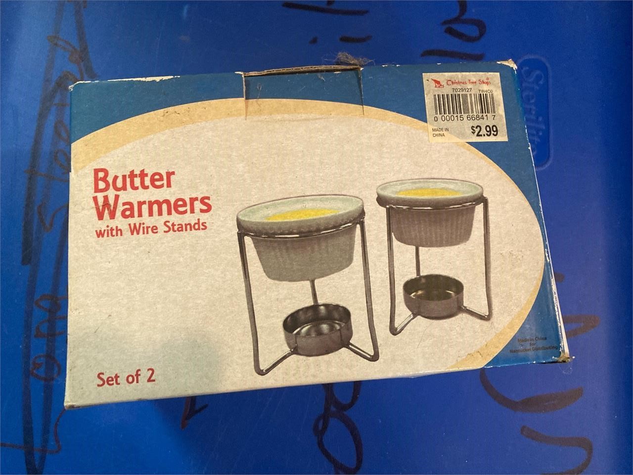 Butter Warmers With Stands