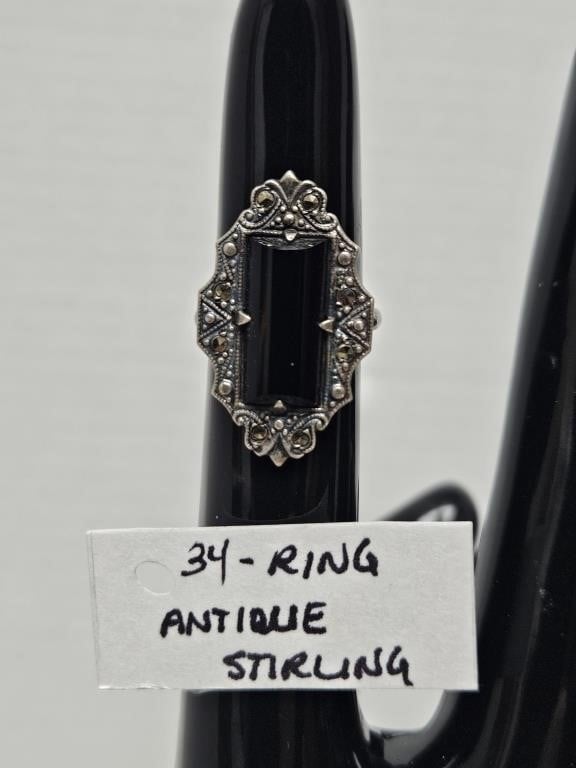 ANTIQUE RING STERLING
