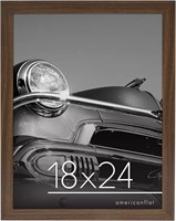 Americanflat 18x24 Poster Frame In Mahogany