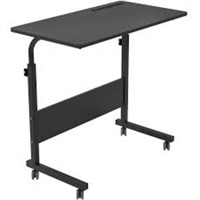 Soges Rolling Laptop Desk Cart Height Adjustable,