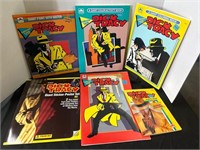 Lot of Dick Tracy coloring books and paint