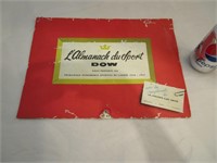 Calendrier/Almanach du sport DOW 1956-57