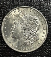 1921-P US Morgan Dollar Gem BU