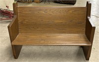 Church pew 51” excellent condition