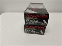 2 Boxes of Winchester 25 WSSM Ballistic SilverTip