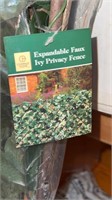 NEW Expandable Faux Ivy Privacy Fence