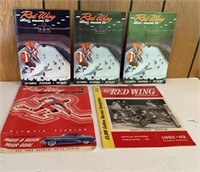 1953 1955 and  1962 DETROIT RED WING HOCKEY