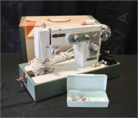 IMPERIAL VINTAGE PORTABLE SEWING MACHINE