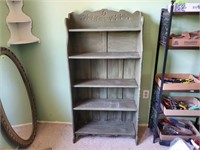 Sage bookcase
30" x 10" x 5'