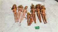 Barbie dolls and parts