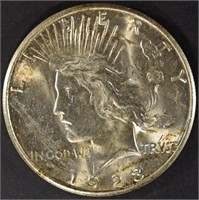 1923-S PEACE DOLLAR CH BU