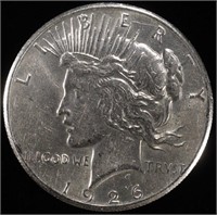 1926 PEACE DOLLAR AU