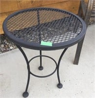 Clear Top Patio Table