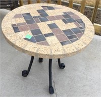 Tiled Top Patio Table