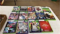Lot of Xbox 360 and Kinect Games, Discs Included.