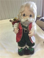 Santa precious moments doll