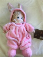 Heather precious moments bunny doll