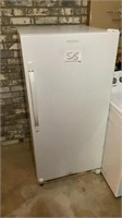 Frigidaire freezer, works, 59.5 inches tall , 28