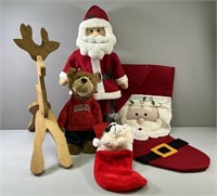 Christmas Figures - Avon Hip Hop Randy; Santa;Rein