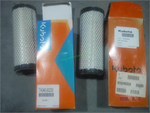 Assorted Kubota Air Filters