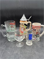 Beer Mugs, Steins, & Glasses