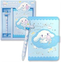 Cinnamoroll Notebook wPen, Diary for Girls