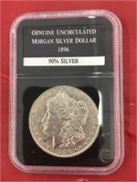 1896 Uncirculated Morgan Dollars