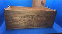 Clayton mark & co wood box w lid
