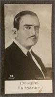 DOUGLAS FAIRBANKS: Antique Tobacco Card (1931)