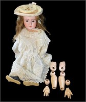 Antique Kestner German Porcelain Doll