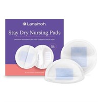 Lansinoh Stay Dry Disposable Nursing Pads, Soft
