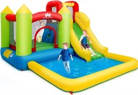 Costzon Inflatable Water Slide  12 x 9FT for Kids