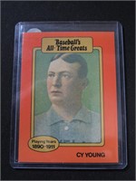 1987 HYGRADE CY YOUNG GREATS ORANGE VAR