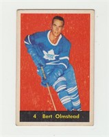 1960 Parkhurst Bert Olmstead Hockey Card