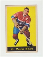 1960 Parkhurst Maurice Richard Hockey Card