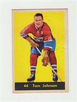 1960 Parkhurst Tom Johnson Hockey Card