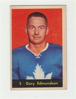 1960 Parkhurst Gary Edmundson Hockey Card