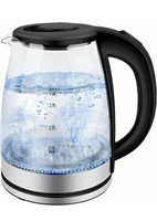 (U) AR+Cook Illuminated Electric Glass Kettle