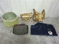 Handbags, Garment Bag & Storage Basket